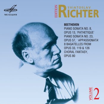 Sviatoslav Richter Piano Sonata No. 8 in C Minor, Op. 13 "Pathétique": II. Adagio cantabile