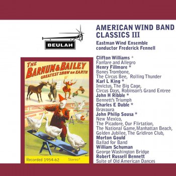 Исполнитель Eastman Wind Ensemble, альбом American Wind Band Classics III