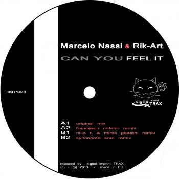 Исполнитель Rik-Art, альбом Can You Feel It