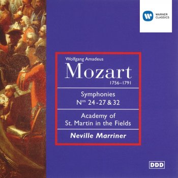 Sir Neville Marriner feat. Academy of St. Martin in the Fields Symphony No. 24 in B-Flat, K. 182 - K. 173dA: Andantino grazioso