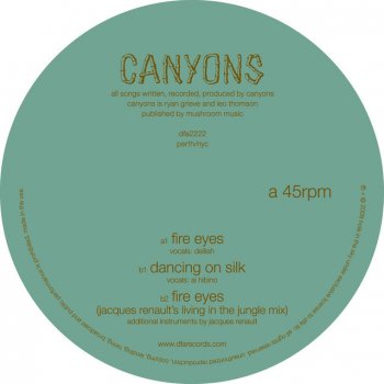 Canyons Fire Eyes (Jacques Renault's Living the Jungle Mix)