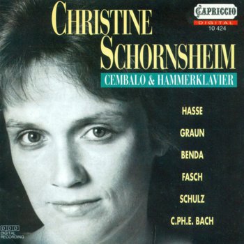 Исполнитель Christine Schornsheim, альбом Keyboard Recital: Schornsheim, Christine [Harpsichord, Fortepiano] - Hasse, J.A. - Graun, C.H. - Benda, G. - Fasch, C.F.C. - Bach, C.P.E.