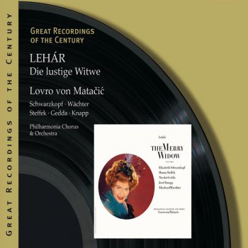 Franz Lehár, Josef Knapp/Hanny Steffek/Eberhard Waechter/Elisabeth Schwarzkopf/Nicolai Gedda/Kurt Equiluz/Hans Strohbauer/Franz Böheim/Leslie Wood/Eilidh McNab/Christine Parker/Noreen Willett/Doreen Murray/Rosemary Phillips/Philharmonia Orchestra/Philha, Leslie Wood & Lovro Von Matacic Die lustige Witwe (The Merry Widow) (2000 - Remaster): XVI. Ja, das Studium der Weiber ist schwer (Alle)