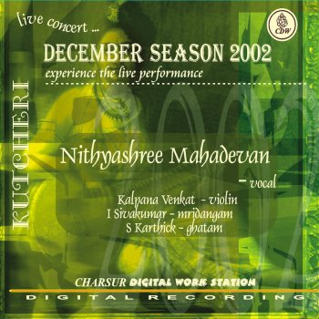 Nithyasree Mahadevan Svami Nan Unran - Varnam