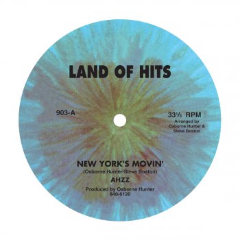 Исполнитель Ahzz, альбом New York's Moving 12"