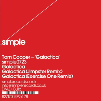 Tam Cooper Galactica (Jimpster Remix)