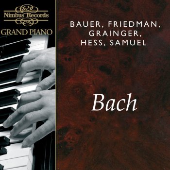Johann Sebastian Bach / Harold Bauer Chromatic Fantasia and Fugue in D Minor, BWV 903: Fugue