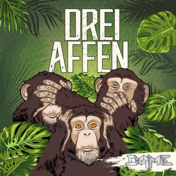 Dame Drei Affen