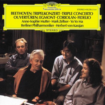 Ludwig van Beethoven, Anne-Sophie Mutter, Yo-Yo Ma, Mark Zeltser, Berliner Philharmoniker & Herbert von Karajan Concerto For Piano, Violin, And Cello In C, Op.56: 1. Allegro