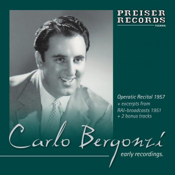 Carlo Bergonzi feat. Orchestra dell'Accademia Nazionale di Santa Cecilia & Gianandrea Gavazzeni Tosca: Recondita armonia