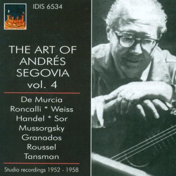 Enrique Granados feat. Andrés Segovia 12 Danzas espanolas (Spanish Dances), Op. 37, DLR I:2: 12 danzas espanolas, Op. 37: No. 10. Melancolica