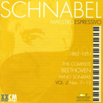 Artur Schnabel Piano Sonata No. 9 in E Major, Op. 14 / 1: II. Allegretto