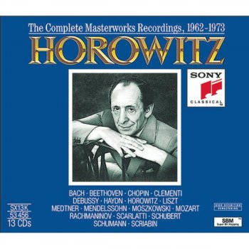 Vladimir Horowitz Chorale Prelude "Ich Ruf' Zu Dir, Herr Jesu Christ" (from Orgel-Buchlein, BWV 639)