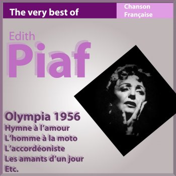 Edith Piaf Les amants d'un jour (Live)