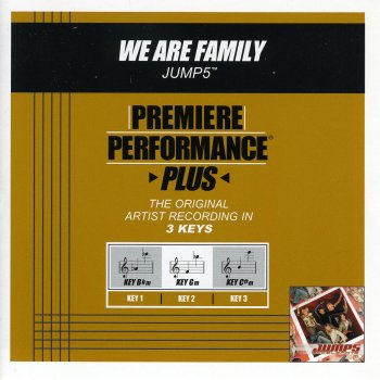 Jump5 We Are Family (Performance Track In Key of Gm)