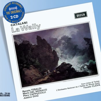 Alfredo Catalani, Mario del Monaco, Renata Tebaldi, Orchestre National de l'Opéra de Monte-Carlo & Fausto Cleva La Wally / Act 3: M'hai salvato