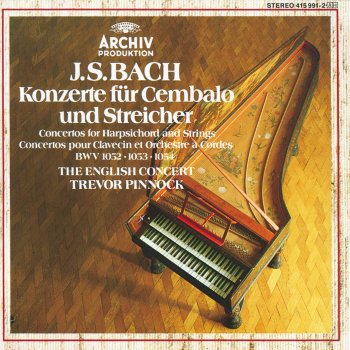 Trevor Pinnock feat. The English Concert Concerto for Harpsichord, Strings, and Continuo No. 2 in E, BWV 1053: II. Siciliano