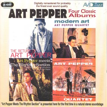 Art Pepper The Art Pepper Quartet: Art’s Opus