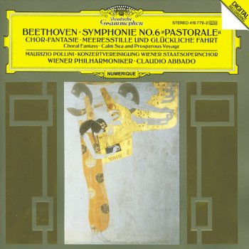 Ludwig van Beethoven, Gabriele Lechner, Gretchen Eder, Elisabeth Mach, Jorge Pita, Andreas Esders, Gerhard Eder, Maurizio Pollini, Wiener Philharmoniker, Claudio Abbado, Vienna State Opera Chorus & Walter Hagen-Groll Fantasia for Piano, Chorus and Orchestra in C minor, Op.80: Allegretto, ma non troppo (quasi Andante)