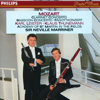 Karl Leister feat. Sir Neville Marriner & Academy of St. Martin in the Fields Clarinet Concerto in A, K. 622: II. Adagio