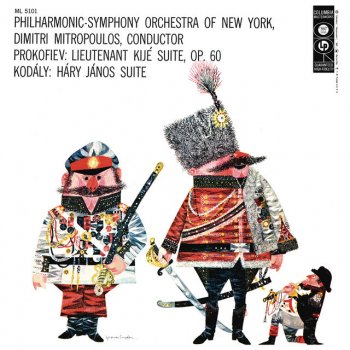 Sergei Prokofiev feat. Dimitri Mitropoulos & New York Philharmonic Lieutenant Kijé Suite, Op. 60 (Symphonic suite for Orchestra): II. Romance. Andante - Allegretto - Andante come prima
