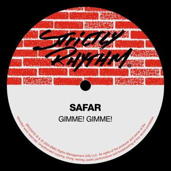 Исполнитель Safar, альбом Gimme Gimme! - Single