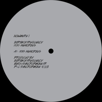 Исполнитель Birth Of Frequency, альбом 1937 Memories