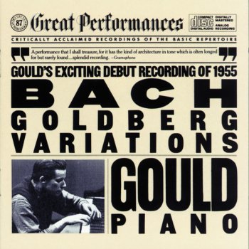 Glenn Gould feat. Johann Sebastian Bach Goldberg Variations, BWV 988: Variation 3 a 1 Clav. Canone all' Unisuono - 1955 Version