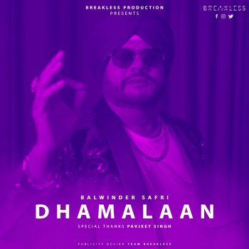 Balwinder Safri Dhamalaan