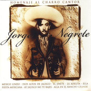 Jorge Negrete Agua Del Pozo