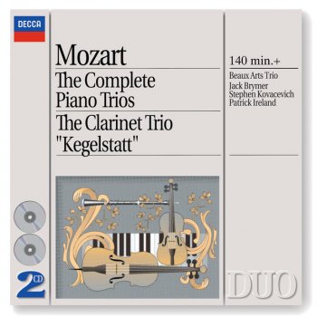 Wolfgang Amadeus Mozart feat. Beaux Arts Trio Piano Trio in G, K.496: 1. Allegro