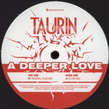 Исполнитель Taurin, альбом A Deeper Love