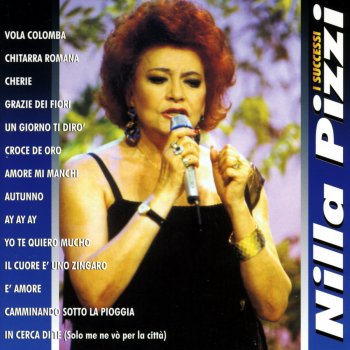 Nilla Pizzi Croce de oro