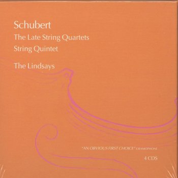 Franz Schubert feat. The Lindsays String Quartet No.12 in C minor, D703 - "Quartettsatz"