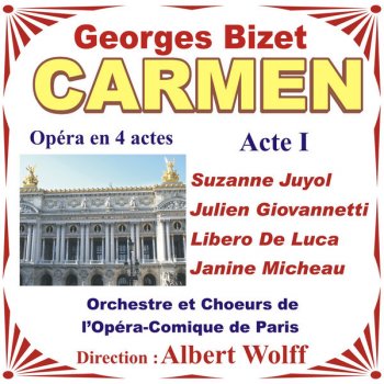 Georges Bizet Carmen: Act I. "Votre mère avec moi sortait de la chapelle" (Micaëla, Don José)