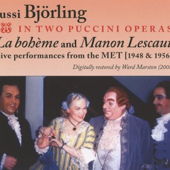 Giacomo Puccini, Bidu Sayão, Jussi Björling, Mimi Benzell, Francesco Valentino, George Cehanovsky, Nicola Moscona, Salvatore Baccaloni, Anthony Marlowe, Lawrence Davidson, Metropolitan Opera Chorus, Metropolitan Opera Orchestra & Giuseppe Antonicelli La boheme: Act II: Chi l'ha richiesto? (Colline, Schaunard, Rodolfo, Chorus, Marcello, Musetta, Mimi)