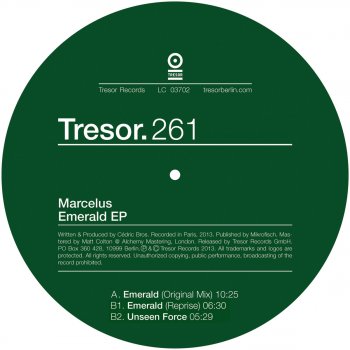 Исполнитель Marcelus, альбом Emerald EP