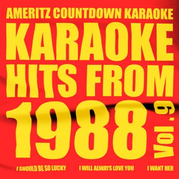 Ameritz Countdown Karaoke I Should Be so Lucky (In the Style of Kylie Minogue) [Karaoke Version]