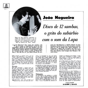 João Nogueira Pr'Um Samba