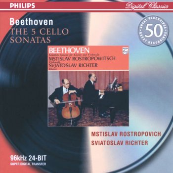 Исполнитель Mstislav Rostropovich feat. Sviatoslav Richter, альбом Beethoven: The Cello Sonatas