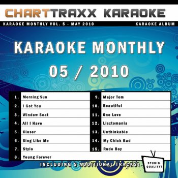 Charttraxx Karaoke Morning Sun - Karaoke Version In the Style of Robbie Williams