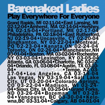 Barenaked Ladies Powder Blue