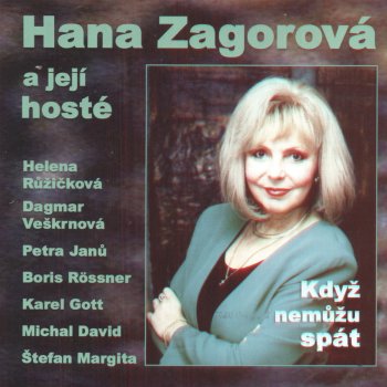 Hana Zagorová Jen Já A Sen