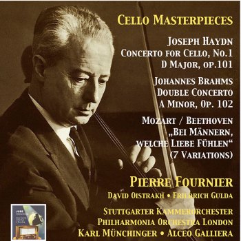 Johannes Brahms, Pierre Fournier, David Oistrakh, Philharmonia Orchestra & Alceo Galliera Double Concerto for Violin and Cello in A Minor, Op. 102: I. Allegro