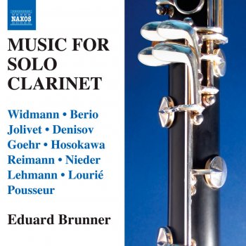 Aribert Reimann feat. Eduard Brunner Solo for Clarinet