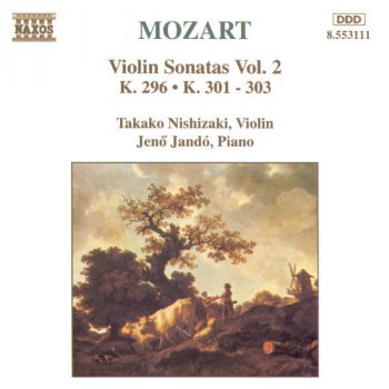 Wolfgang Amadeus Mozart, Takako Nishizaki & Jenő Jandó Violin Sonata No. 19 in E-Flat Major, K. 302: II. Rondo: Andante grazioso