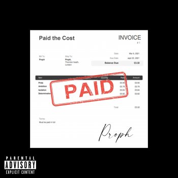 Proph Paid the Cost