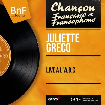Juliette Gréco ‎ Nos chères maisons (Live)