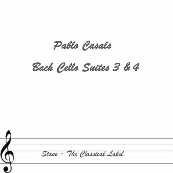 Pablo Casals Suite No 4 In e Flat: Courante