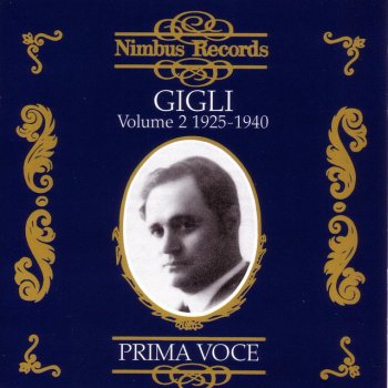 Beniamino Gigli I Pescatore Di Perle: Mi Par D'udir Ancora